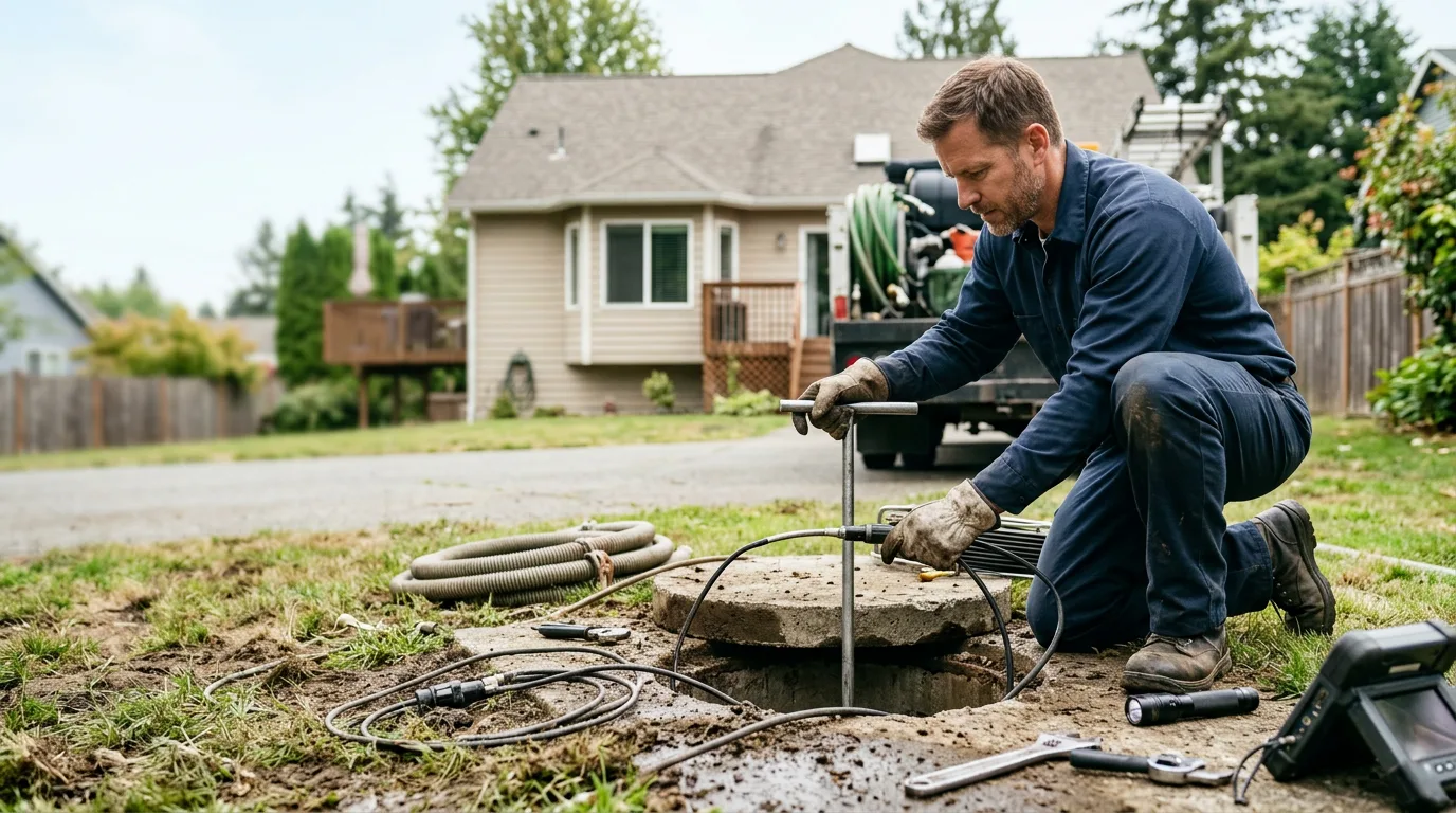 Septic Tank Pumping in Nordland, WA